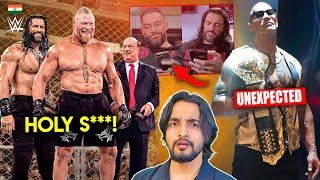 Bloodline X Brock Lesnar😨WTF The Rock Most Shocking Roman Reigns amp Paul Heyman [upl. by Ahtanoj]