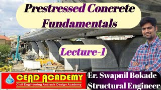 Prestressed Concrete fundamentals lecture 1 [upl. by Auqinal]