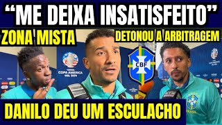 â€œISSO ME DEIXA INSATISFEITOâ€ DANILO DEU UM ESCULACHO NA ZONA MISTA PÃ“S JOGO BRASIL X COSTA RICA [upl. by Takeo]