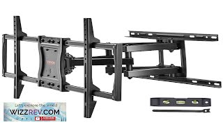 VEVOR Full Motion TV Mount Fits for Most 3775 inch TVs Swivel Review [upl. by Yznyl]