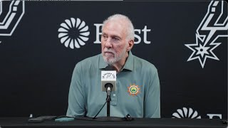 202324 San Antonio Spurs Season  Gregg Popovich PostGame Interview 12152023 [upl. by Ettenwad]