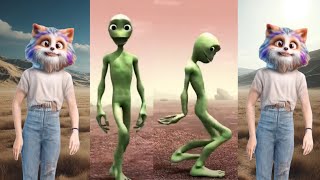 Baby Calm Down Full HD Selena Gomez Rema Official Music Video Multi Color Alien dametucasitasong [upl. by Moshe]