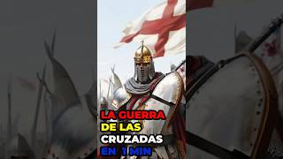 La Guerra de las Cruzadas en 50 SegundosLas Batallas épicas de las Cruzadas Resumidas en 1 Minuto [upl. by Danit700]