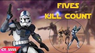 Star Wars Fives Kill Count [upl. by Hunger36]