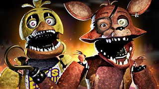 CONTROLEI os ANIMATRONICS de FNAF 1 e PERSEGUI o GUARDA [upl. by Jedlicka]