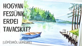 Fessünk erdei tavat lépésről lépésre [upl. by Mert]