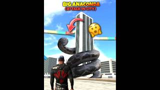 Anaconda On The Ramp Side 😨🐍  Indian Bike Driving 3D viral shorts [upl. by Laiceps65]