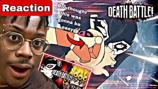 WaitHUH Joker VS Giorno Death Battle REACTION [upl. by Annabel]