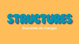 Comment Calculer la Descente de Charges dans un Bâtiment [upl. by Ainslee]