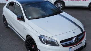 Mercedes Classe A45 AMG 360 hp Edition One 1 Edition1 Cirrus white zerostressauto etoileselection [upl. by Nibor]