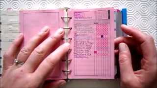 April 2015 Filofax Pocket Setup [upl. by Mirabelle]