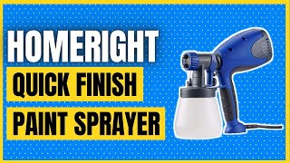 HomeRight Quick Finish Paint Sprayer [upl. by Haridan]