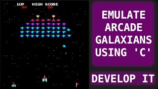 Emulating Z80 Arcade Galaxians PCB Using C [upl. by Airahs]