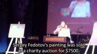 Sergey Fedotovs painting was sold at auction for 7500 [upl. by Henni332]