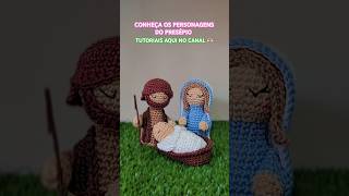 Presépio de Crochê Amigurumi passo a passo Natal Ateliê Pontos da Nathy croche amigurumi presepio [upl. by Savell]