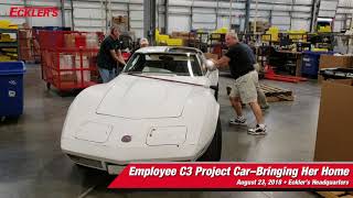 Ecklers 1974 C3 Corvette Build  Bringing Her Home [upl. by Soph445]