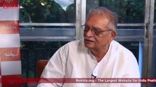 Gulzar in conversation with Zamarrud Mughal for Rekhtaorg [upl. by Sundstrom]