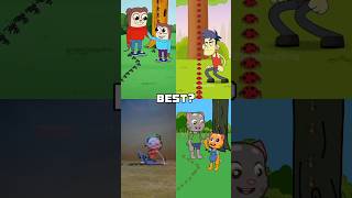 Kindness Beha or of Gin and Tom Animation meme animationmeme funny challenge trend shorts [upl. by Benedick]