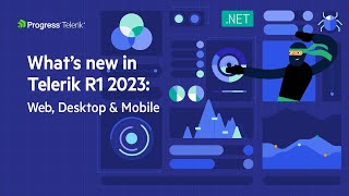 Telerik R1 2023 Release Webinar  Blazor ASPNET Core MVC AJAX MAUI WinUI WinForms [upl. by Trebleda635]