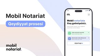 “Mobil Notariatquot tətbiqində necə qeydiyyatdan keçmək olar [upl. by Aihsyt660]