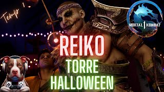 Mortal Kombat 1 Torre Halloween Reiko  Noob Saibot amp Scoprion Gameplay  Invasión Temporada 8  mk [upl. by Zohara]