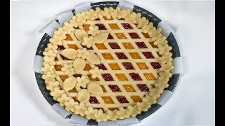 SIMPATICA GOLOSA E DELICATA CROSTATA DI CARNEVALE Ricetta Facile [upl. by Rednas]