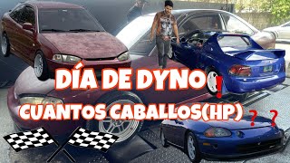 DÍA DE DYNO 😱 TECHNICA 18 TURBO HONDA DEL SOL B18 All Motor Cuantos HP❓🤓 [upl. by Attenyl]