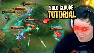 2024 Detail Advance Claude  Basic Gold lane Tutorial  Mobile Legends [upl. by Annat810]