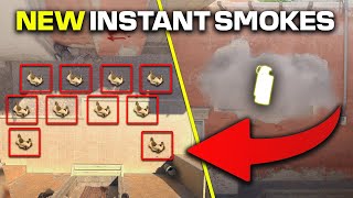 ALL Mirage Instant Window Smokes in CS2  NEW SPAWNS [upl. by Chad671]