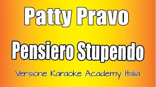 Patty Pravo  Pensiero Stupendo Versione Karaoke Academy Italia [upl. by Eillah811]