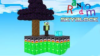 RANDOM Skyblock Is Getting CRAZY [upl. by Airotkciv]