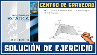 ESTÁTICA  CENTROIDES DE VOLUMEN [upl. by Annas194]