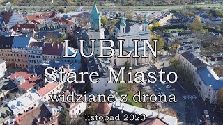 Lublin Stare Miasto z DRONA [upl. by Amatruda306]