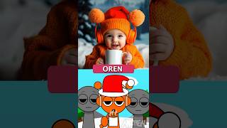 INCREDIBOX SPRUNKI CHRISTMAS🎄AS BABIES IN REAL LIFE🎅 [upl. by Eerrehc]