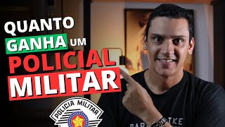 🚔 Quanto GANHA um POLICIAL MILITAR em 2024 Concurso Soldado PMSP 2024 por Leandro Fajan [upl. by Papp]