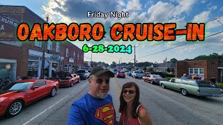 Car Show  Oakboro CruiseIn  Complete Walkthrough  B amp K Carnival  June 2024 [upl. by Eilime]