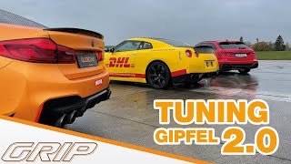 TuningGipfel  Part 2  Nissan GTR BMW M5 und Audi RS6 🔥 [upl. by Rentsch]