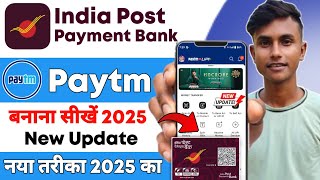 india post payment bank se Paytm kaise banaye 2025 me  how to create Paytm account with IPPB 2025 [upl. by Nylrac]