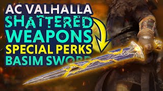 NEW Shattered Weapons amp Basim Sword Info Found  Assassins Creed Valhalla Update AC Valhalla [upl. by Sewoll]