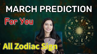 March 2024 Prediction💫 Zodiac sign based March Monthly Horoscope 💫 March tarot reading 2024 [upl. by Buseck813]