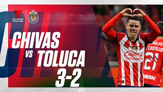 Highlights amp Goles  Chivas vs Toluca 32  Telemundo Deportes [upl. by Ailatan324]