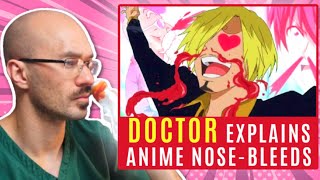 DOCTOR Explains SANJIs NOSEBLEEDS  ONE PIECE [upl. by Ecertal476]