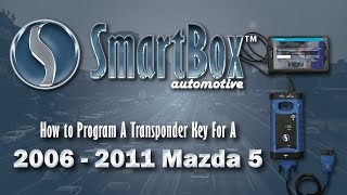 How to Program a Transponder Key to a 2006  2011 Mazda 5 [upl. by Flinn906]