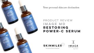 Product Review Image MD Restoring PowerC Serum [upl. by Ynnelg]