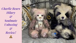 Charlie Bears Hilary amp Soulmate Unboxing amp Review [upl. by Fenella]