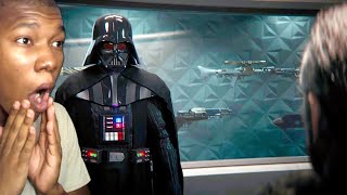 Darth Vader Destroys Everyone Scene  Star Wars Outlaws REACTION [upl. by Eignav]