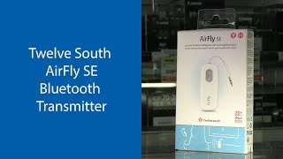 Essential Travel Tech Twelve South AirFly SE Bluetooth Wireless Audio Transmitter [upl. by Elleiand]