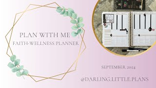 Wellness and Faith Peacefully Productive Planner  Good vs Evil Stickers [upl. by Reisman]