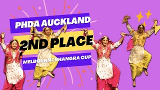 PHDA Auckland2nd Place Female Folk CategoryMBCMelbourne Bhangra Cup 2023 [upl. by Meli315]