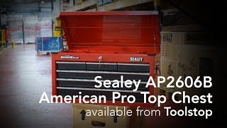 Sealey AP2606B Topchest 6 Drawer With Ball Bearing Runners [upl. by Sarge]